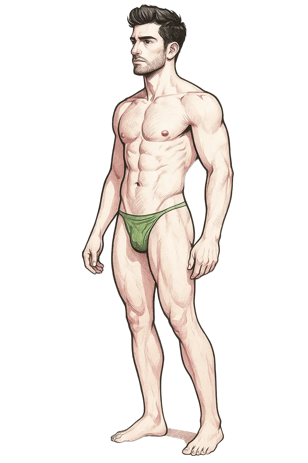 Silhouette Homme
